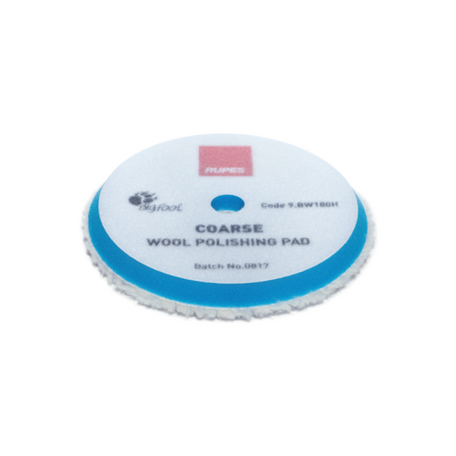 RUPES BigFoot Blue DA Wool Coarse Polishing Pad