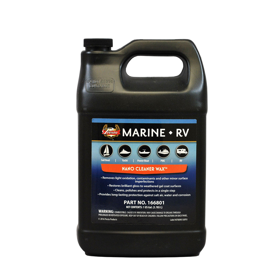 Presta Marine Nano Cleaner Wax – Marine Detail Supply Company