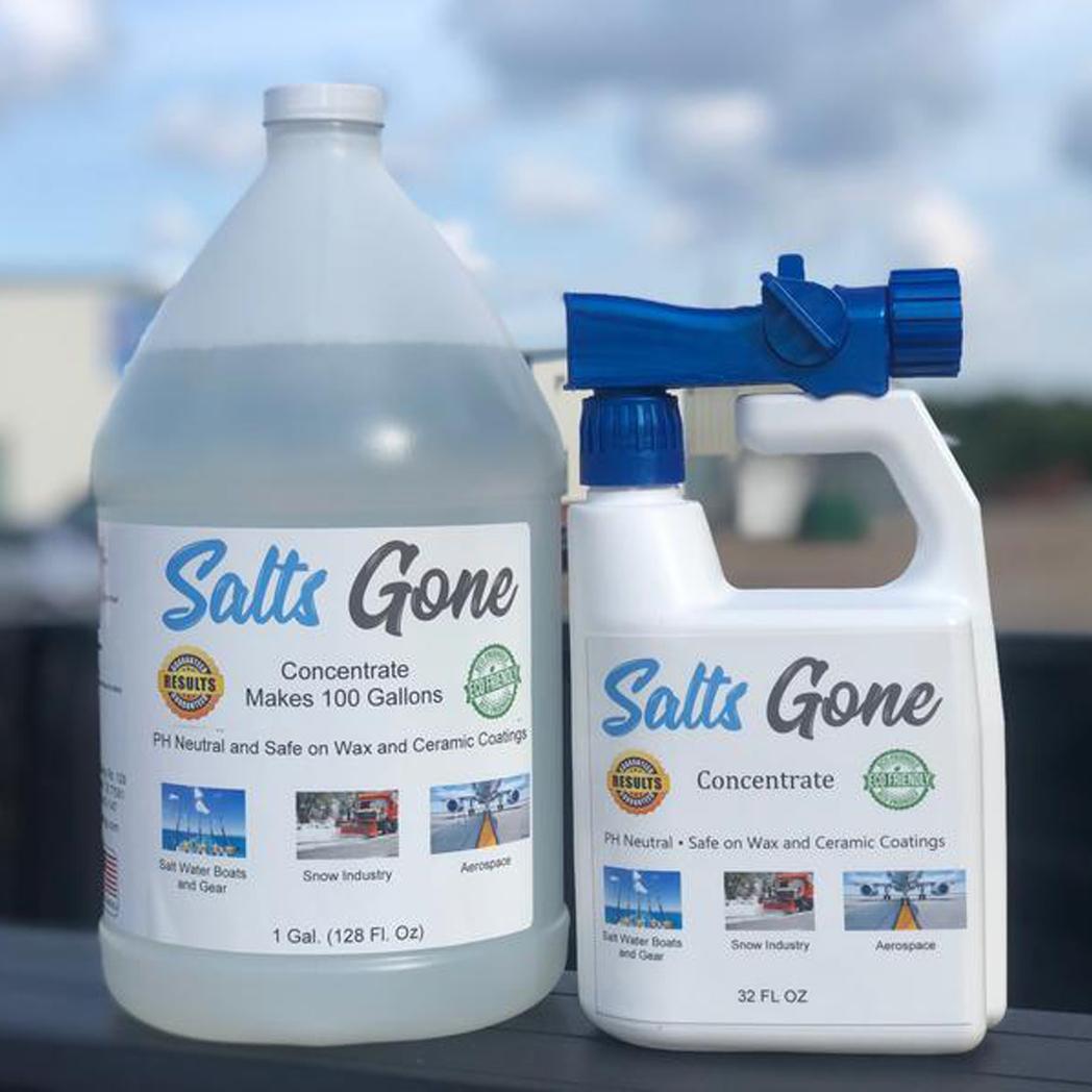 Salts Gone Hose End Spray Bottle with Refill