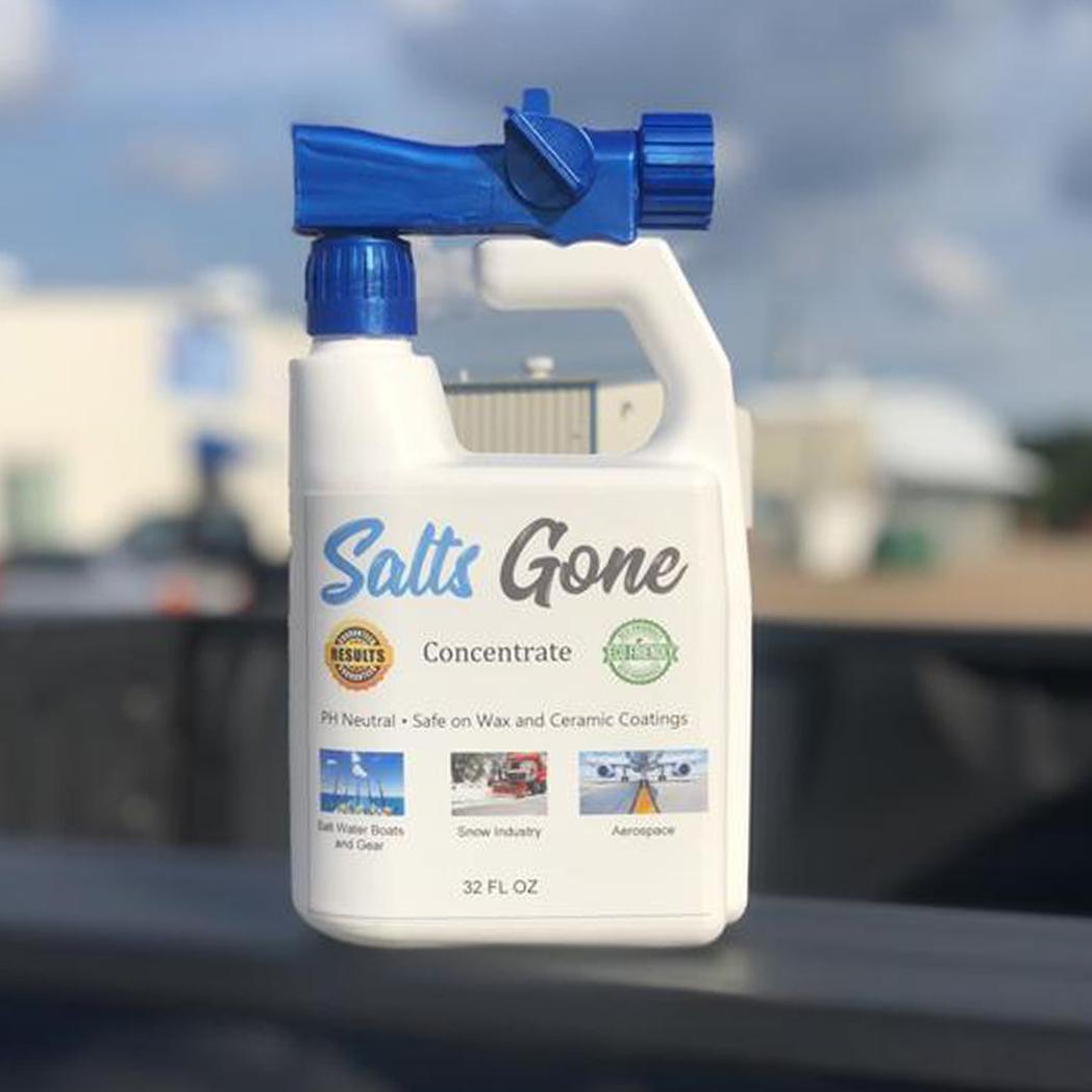 Salts Gone Hose End Spray Bottle with Refill – Marine Detail Supply Company