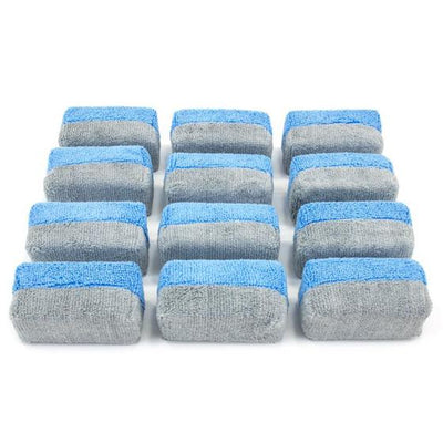Autofiber Mini Microfiber Coating Applicator Sponge with Barrier