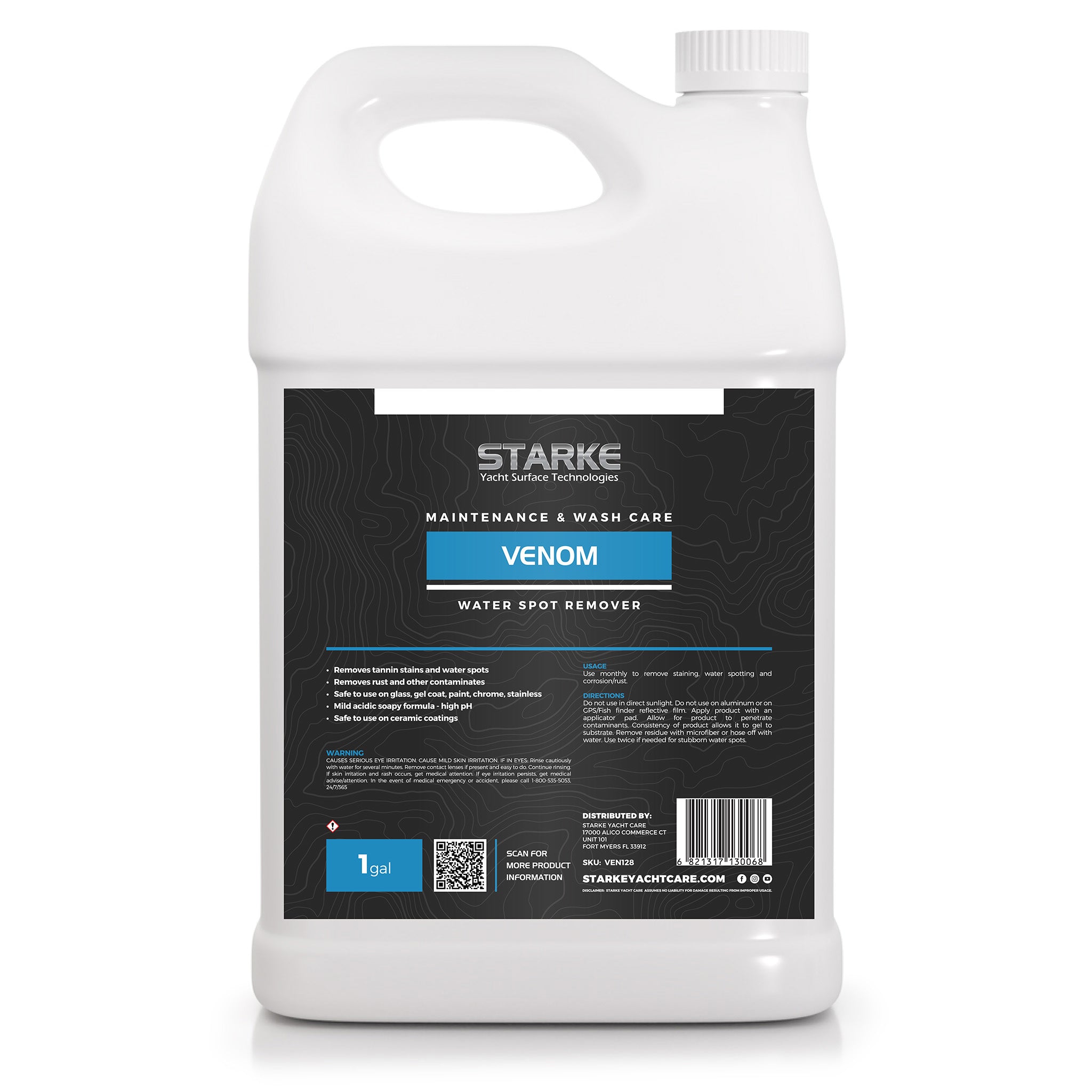 Starke Venom Water Spot and Stain Remover – Marine Detail Supply Company
